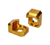 Tenditore catena Pattino Set Doppler Alluminio per Peugeot XPS, XP7, Rieju, oro