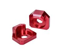 Tenditore catena Pattino Set Doppler Alluminio per Rieju MRT, MRX, Tango, Rosso