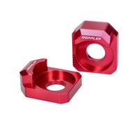 Tenditore Catena Pattino Set Doppler per Beta RR 50 Forcellone Acciaio, Rosso