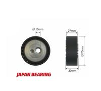 Rullo tenditore cinghia trapezoidale Plastica RNK-CT-008 NTY per CITROËN PEUGEOT