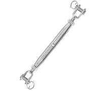 tenditore del filo del tenditore, 1 pz M5/M6/M8/M10/M12/M16/M20 Tenditore a tenditore in acciaio inossidabile 316 Ganascia e for cavo a ganascia(M5)