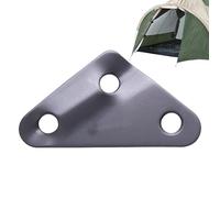 Tenditore della corda per tenda in lega di alluminio,Tenditore della corda in lega di alluminio Regolatori del cavo Guyline | Paracord a 3 fori, Tenda da campeggio all'aperto