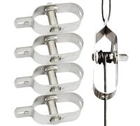 Tenditore Di Filo - Gancio Tendulione | Testa Tensioneri Del Filo Di Fibbia | Set Di Tensione Del Cavo Della Corda | Recinzione Delle Piante Di Decking | Corde Ad Alta Durezza Tenserrr Per Cavi Stendi