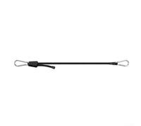 Tenditore elastico per rete da tennis con occhiello in ottone per installazione ufficiale del campo, 1 m (1 pezzo)