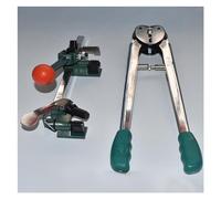 Tenditore for pressa for balle a doppio scopo in carta e plastica Pinze for balle rinforzate for carichi pesanti in metallo fatto a mano Pressa for balle portatile in PP