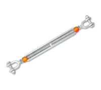 TENDITORE M16 A DUE FORCELLE ALTA RESISTENZA ZINCATO 8109 5/8X12 ROBUR
