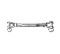 TENDITORE M8 A DUE FORCELLE CON CANAULA A TUBO INOX AISI 316 8210/M8