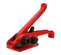 Tenditore Manuale For Reggette A Nastro For Macchine Avvolgitrici Strumento Combinato Senza Tenuta Rosso Strumento Di Rilegatura For Reggette A Nastro PET/PP Da 16~19 Mm Facilità D'Uso