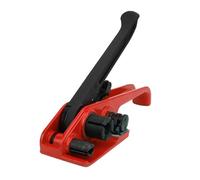 Tenditore Manuale For Reggiatura Macchina Avvolgitrice Rosso Senza Tenuta Attrezzo For Rilegatura For Nastro Da Imballaggio In Plastica PET PP 16-19 Mm Facilità D'Uso