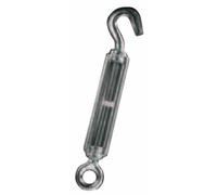 Tenditore Occhio e Gancio Ama Acciaio Ø 1/4" M6 - 10 pz