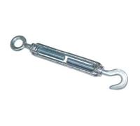 Tenditore Occhiolo e Gancio Zincato Hand M6 O. a 10 mm 8,5 mm 15 Pezzi