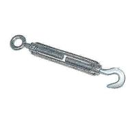 TENDITORE OCCHIOLO E GANCIO ZINCATO HAND M6 O.MM 10 A.MM 8,5 PZ 15