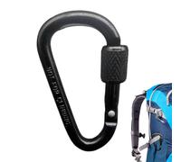 Tenditore Per Corda Da Tenda - Configurazione A Connessione Rapida, Lunghezza 58 Mm + Regolatore Del Cavo Del Tirante, Hardware Di Serraggio In Paracord Con Anello A D, Base In Alluminio Leggero + Fer