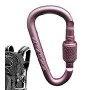 Tenditore Per Corda Da Tenda - Configurazione A Connessione Rapida, Lunghezza 58 Mm + Regolatore Del Cavo Del Tirante, Hardware Di Serraggio In Paracord Con Anello A D, Base In Alluminio Leggero + Fer