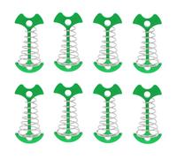 Tenditore per corda per tenda a molla in alluminio Regolatore per tenditore per corda per polpo Gancio per corda per polpo a prova Picchetto per ponte per polpo Picchetto per tenda da per per