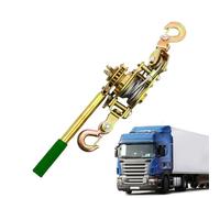 Tenditore per filo di recinzione, strumento di tensionamento della corda, tenditore a cricchetto con ingranaggi rinforzati, tendicorda manuale, ideale per fissare recinzioni, regolare la tensione del