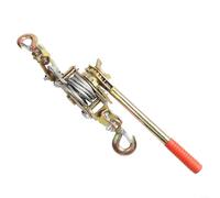 Tenditore per funi metalliche in acciaio con manico in gomma antiscivolo per cavi in sicurezza per progetti di alimentazione e comunicazione (2T dual-line)