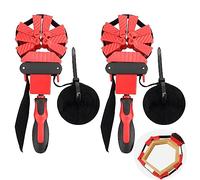 Tenditore per nastro con morsetto per angolo ad angolo retto, tenditore per angolo con cinturino in nylon da 6 m Morsetto per angolo Morsetto per nastro per cornice, cassetto