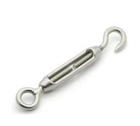 Tenditore per stendibiancheria, Tenditore Bullone Gancio Occhiello Vite Tensionamento Cavo Metallico Tenditore Connettore di Tenuta