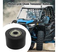 Tenditore universale per puleggia - Guida a rulli regolabile, cursore di trasmissione da 8 mm | Tenditore per puleggia durevole per moto, ATV, bici da cross, motocross, stabilizzatore pe