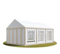 TOOLPORT PRO 3x6m tendone per feste, PVC 700, bianco-beige - (6148)