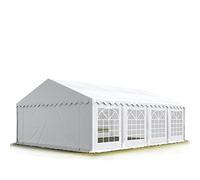 TOOLPORT PRO 5x8m tendone per feste, PVC 700, bianco - (6114)