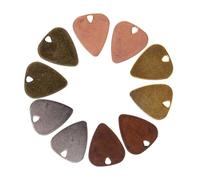 TENDYCOCO 1 Set Plettro Per Chitarra Plettri Per Chitarra Elettrica Plettri Folk Per Chitarra Plettro Per Il Basso Plettri Per Banjo Triangolo Dei Plettri Per Chitarra Lega Di Zinco 10 Pezzi