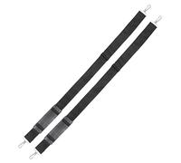 TENDYCOCO 2pezzi Tracolla Per Custodia Violino Spallacci Leggeri Tela Fibbia Metallo Comfort e Per Musicisti Viaggio