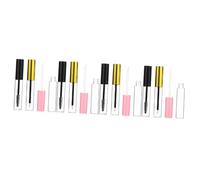 TENDYCOCO 4 Set Lip Gloss Eyeliner Ciglia Finte Tubo Per Ciglia Vuoto Pennello Per Ciglia Contenitori Per Mascara Contenitore Per Crema Per Ciglia Tubi Dispenser Contenitore Eyeliner Vuoto