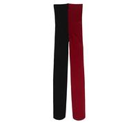 TENDYCOCO Calze Autoreggenti Collant Colorati Per Donna Donne Legging Integrale Leggings Bianchi Per Le Donne Leggings Bicolore Collant Da Clown Per Donna Giullare Calzino Mancare Superiore
