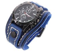 TENDYCOCO catena dell'orologio orologio da polso orologio con cinturino in pelle bovina strenna di natale strenne natale orologio casual maschile gli uomini guardano l'arredamento Bicchiere