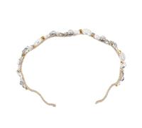 TENDYCOCO fascia per con perle di cristallo barrette hair pin bandana headband hair jewelry fasce luccicanti accessori bling per le donne fascia Perle d'imitazione