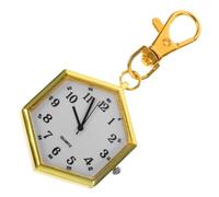 TENDYCOCO Orologio Da Tasca Con Fibbia A Chiave Mini Orologio Portachiavi Ottimo Per I Medici Leggero E Portatile