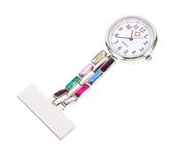 TENDYCOCO orologio da tasca orologio con spilla da infermiera da infermiere zaino regalo orologi da infermiera per le donne infermiere che appendono l'orologio cura