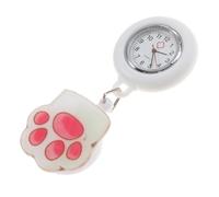 TENDYCOCO Orologio da tasca watch vegito guardare guarda l'infermiera orologi digitali da donna orologio medico spilla orologio attenzione ai medici attenzione agli infermieri quarzo bianca