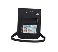 TENDYCOCO pochette per carte di credito borse piccole borse portaoggetti custodia per passaporto borsa a tracolla per passaporto una spalla pacchetto borsa del passaporto uomini e donne