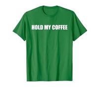 Tenere Il Mio caffè Maglietta, Uomo, Verde Mela, L