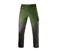 Pantaloni Giardiniere da lavoro Tenere Pro Gardener Kapriol Elasticizzati Verde