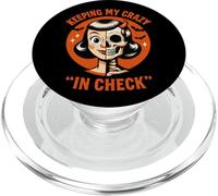 Tenere sotto controllo la mia follia Skeleton Fun PopSockets PopGrip per MagSafe