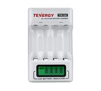 Tenergy TN156 4-bay Compact AA/AAA niMh LCD carica batterie