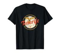 Tenerife e Parrot Isole Canarie Spagna Souvenir vintage Maglietta