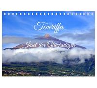 Tenerife - Isola dei Felici (calendario da tavolo 2026 DIN A5 quer), Calendario mensile Calvendo