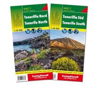 Freytag-Berndt und Tenerife North and South Hiking + Leisure Map, 2 Sheet (Map)