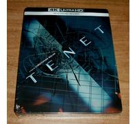 TENET 4K UHD+BLU-RAY+BLU-RAY EXTRA STEELBOOK NUOVO SIGILLATO AZIONE THRILLER