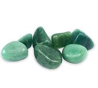 TENET - 5 PEZZI pietra naturale burattata levigata per cristalloterapia, reiki e meditazione - 20-25 mm (AVVENTURINA)
