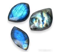 TENET - GOCCIA IN LABRADORITE LEVIGATA IRIDESCENTE 5-6 CM