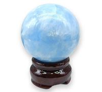 TENET - Sfera di Pietra NATURALE CALCITE BLU 5 CM