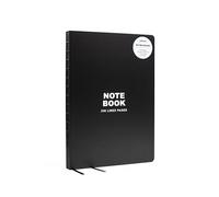 Teneues - Notebook Hardcover A4 - 230 Lined Pages With Lay Flat Binding, Classic Black: A4 Notebook