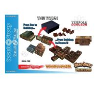 Tenfold Dungeon The Town 3D Scenery by DUNGEON MASTER'S VAULT