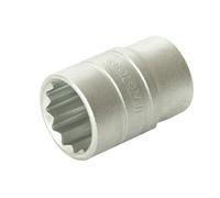 Teng 19Mm Bi Esagono Socket 12-Punti 1/2In Drive Finitura Satinata TENM120519